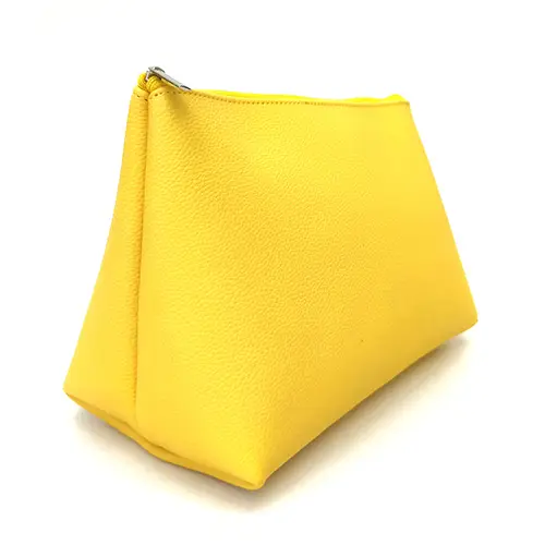 2026 Latest Plain Cosmetic Pouch Student Convenient Storage Mens Toiletry Bag Leather